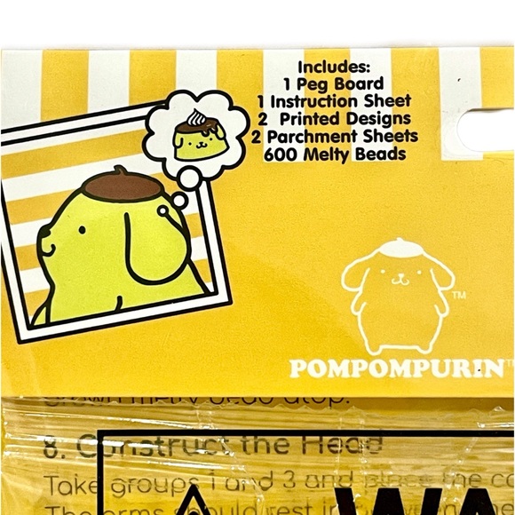 SANRIO Pompuri Heat & Fuse 3D Melty Beads Kit 1 Set Unopened For Ages 6 & Up - Picture 3 of 5
